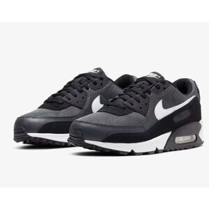 Nike Air Max 90 Junior Kids Sneaker Size 6.5 Black White NWOB